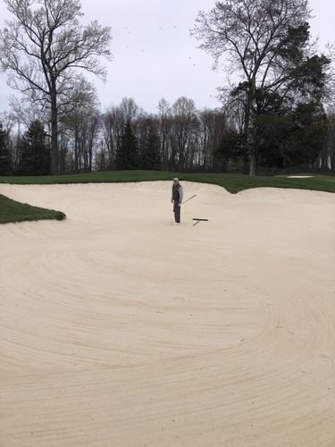 Customer photo review of 405 Red Wide Dimple Wedge