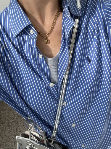 Customer photo review of 90s Bubble necklace