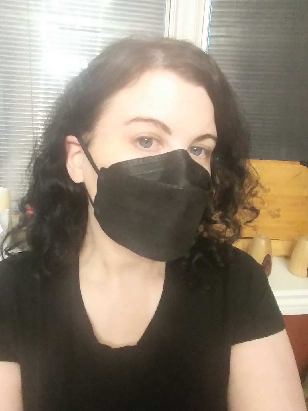 Customer photo review of N95 Respirator Face Mask Made in Canada (Small)