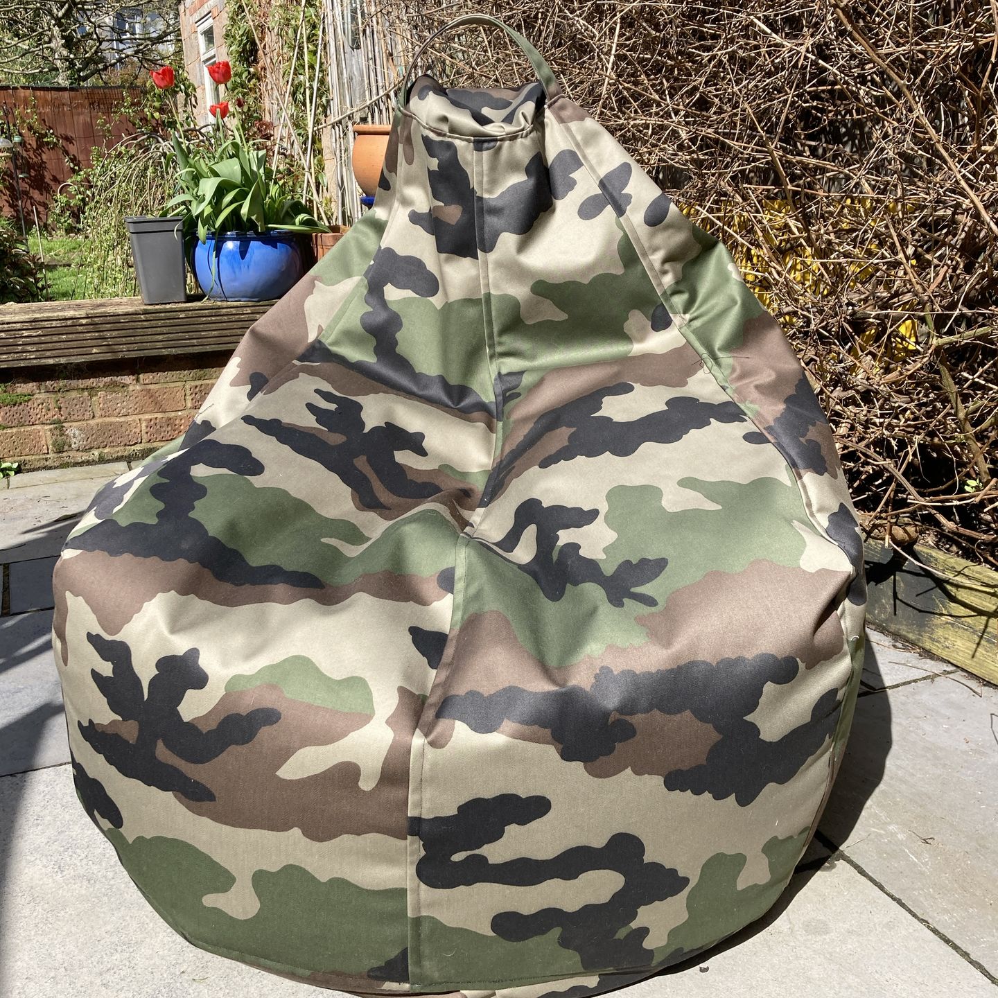 Customer photo review of Jungle Camouflage Waterproof Fabric