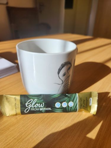 Customer photo review of Glow From Within Collagen Single Servings