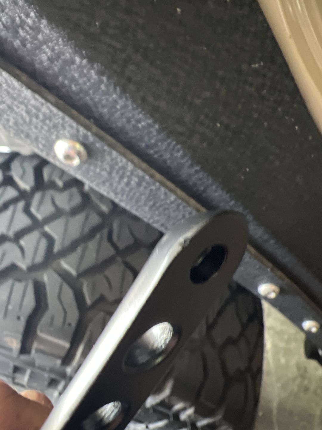 Customer photo review of Aluminum Door Grab Handle Inserts Cover 4 Door for 11-18 Jeep Wrangler JK/ JKU