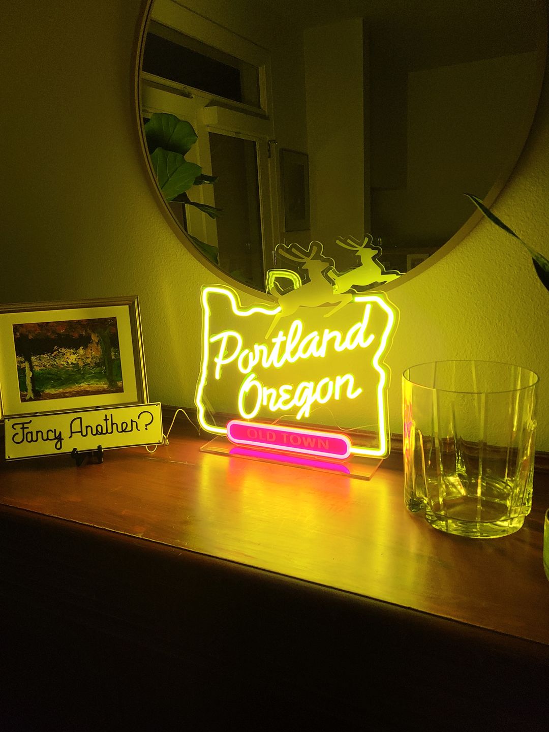 Customer photo review of LED Portland Sign