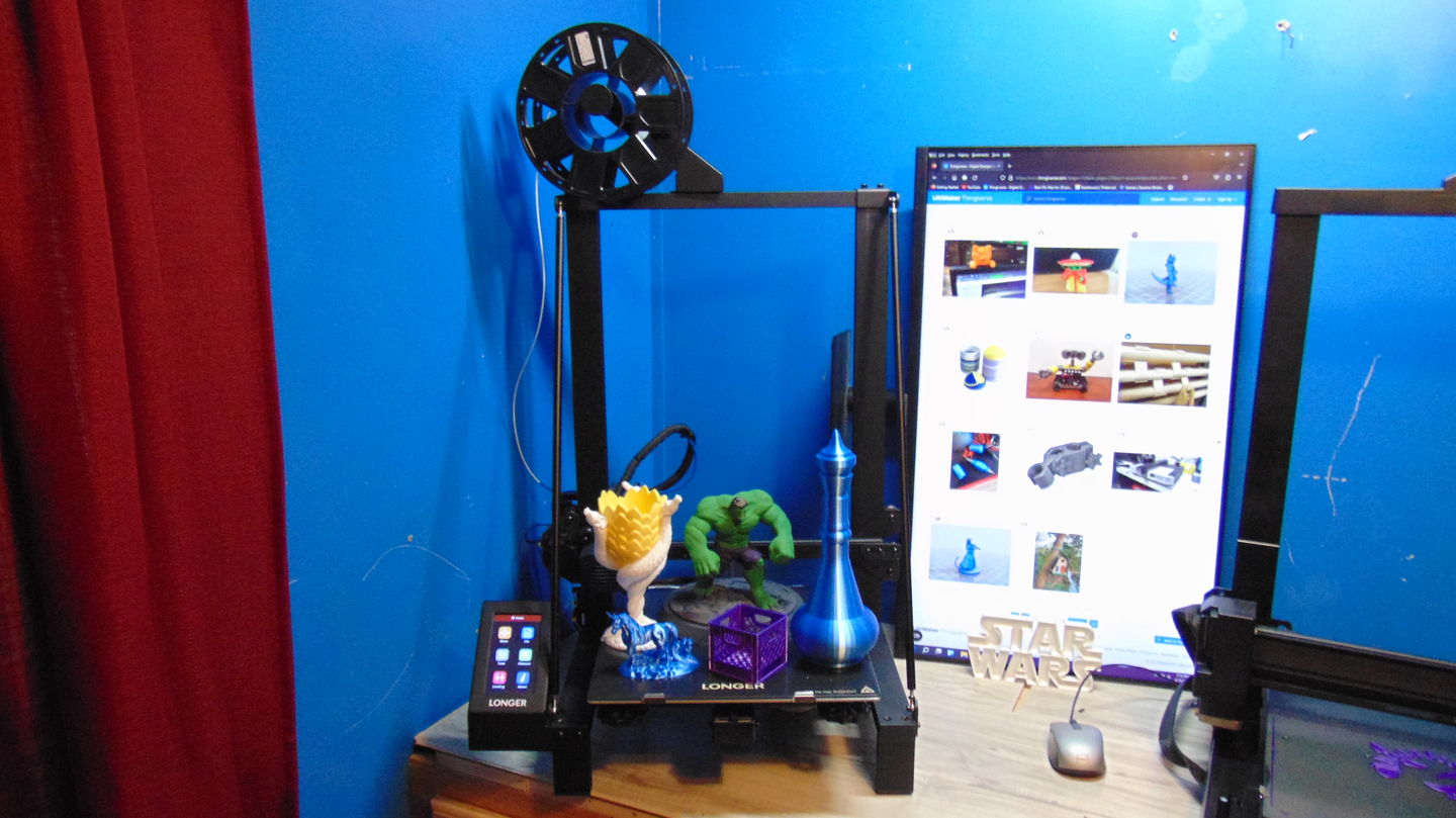 Customer photo review of Longer LK5 PRO FDM 3D Printer