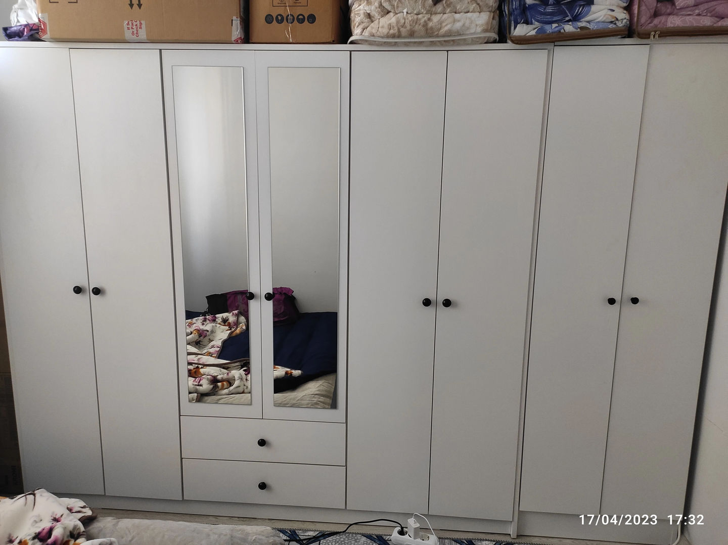 Customer photo review of Rani P6 Modern Kapaklı Portmanto Askılık Vestiyer Beyaz M14