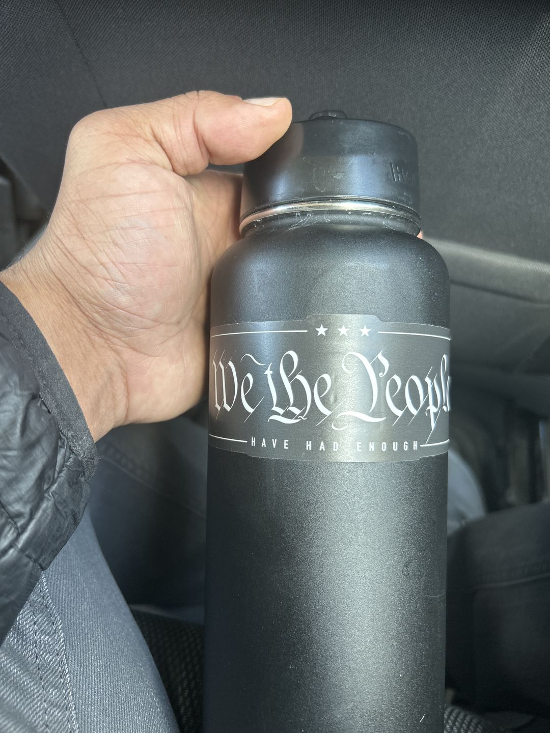 Customer photo review of We the People Decal