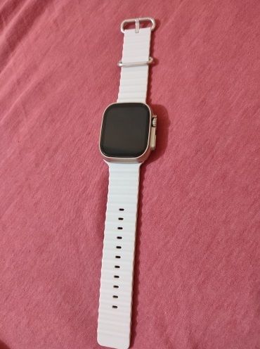 Customer photo review of Ocean Silicone Tubular Strap For Apple Watch Ultra