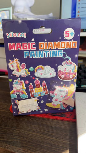 Customer photo review of Diamond Painting Kids