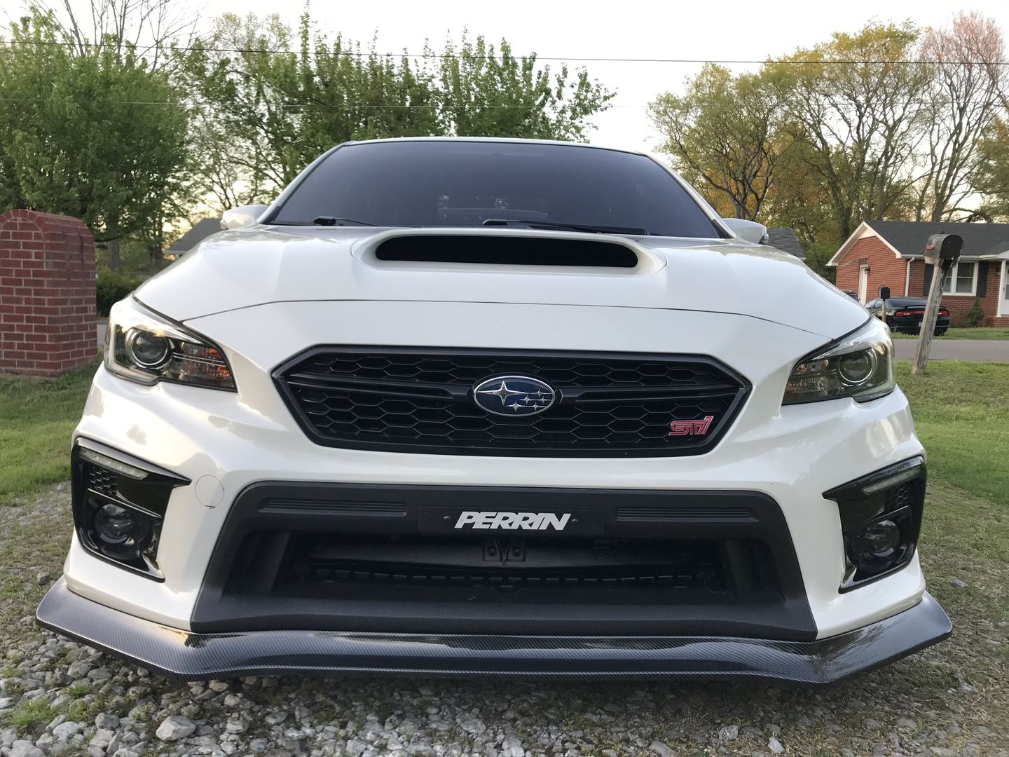 Customer photo review of 2018-21 Subaru WRX / STi CS Front Splitter Lip Ground Effect