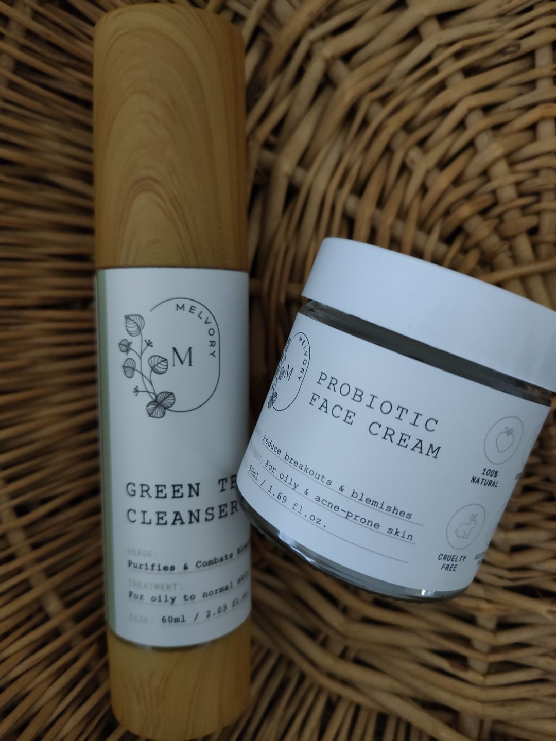 Customer photo review of Green Tea Cleanser