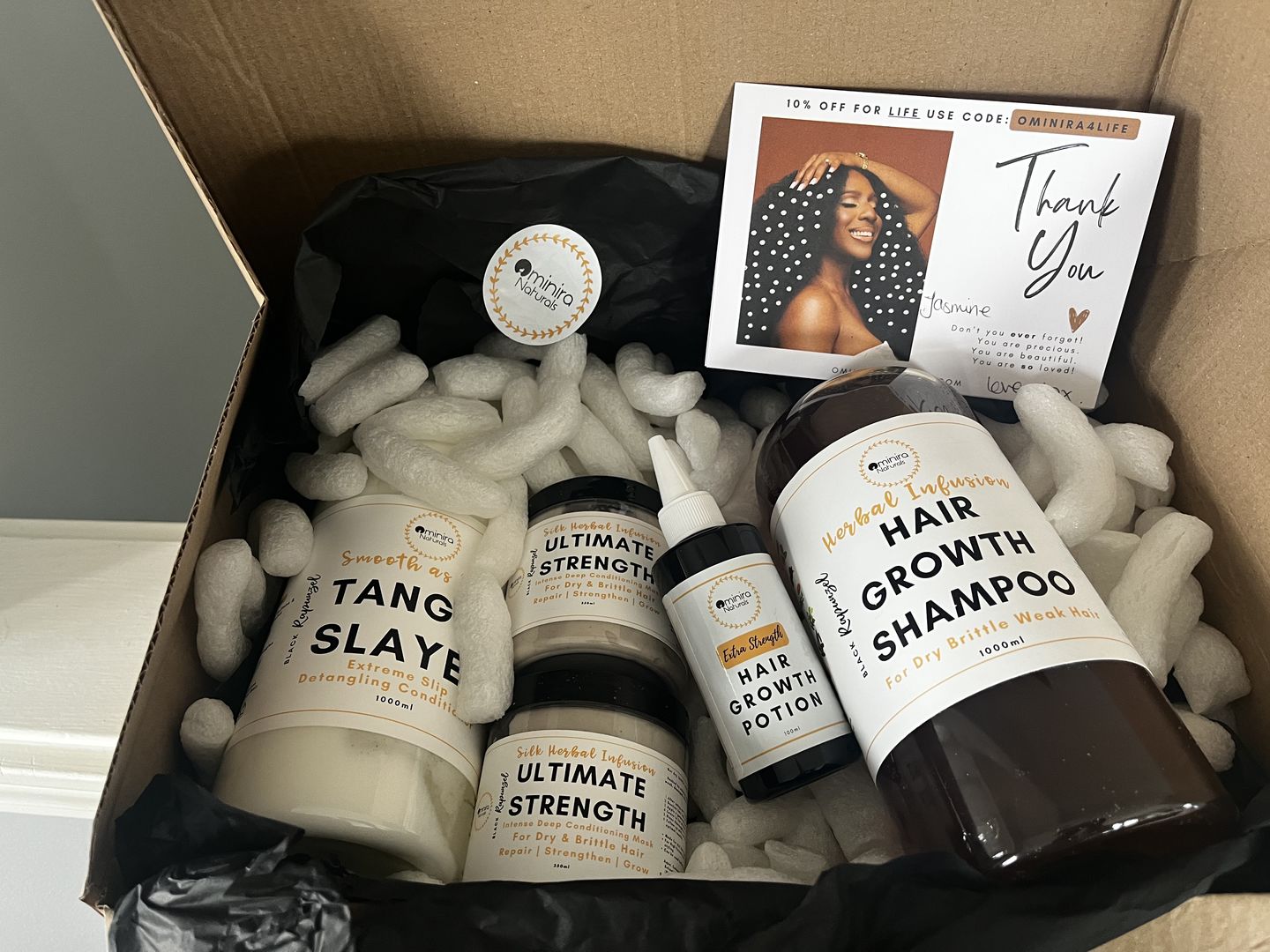 Customer photo review of "Tangle Slayer" Extreme Slip Detangling Conditioner