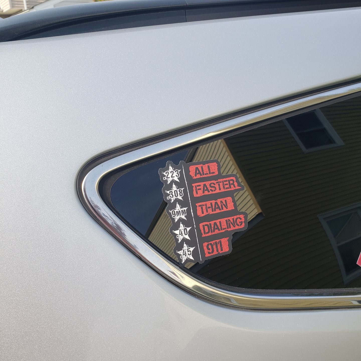 Customer photo review of All Faster than 911 Decal