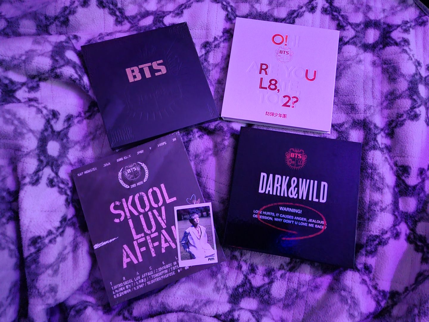 Customer photo review of BTS - 1ST FULL ALBUM DARK & WILD