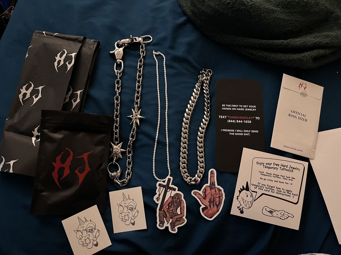 Customer photo review of ASTROLOGY WALLET CHAIN (NEW)