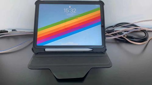 Customer photo review of Shockproof Rotating iPad Case