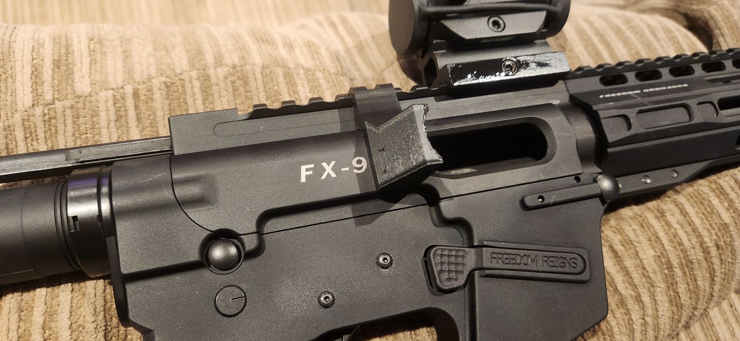 Customer photo review of FX-9 Blast Deflector V3