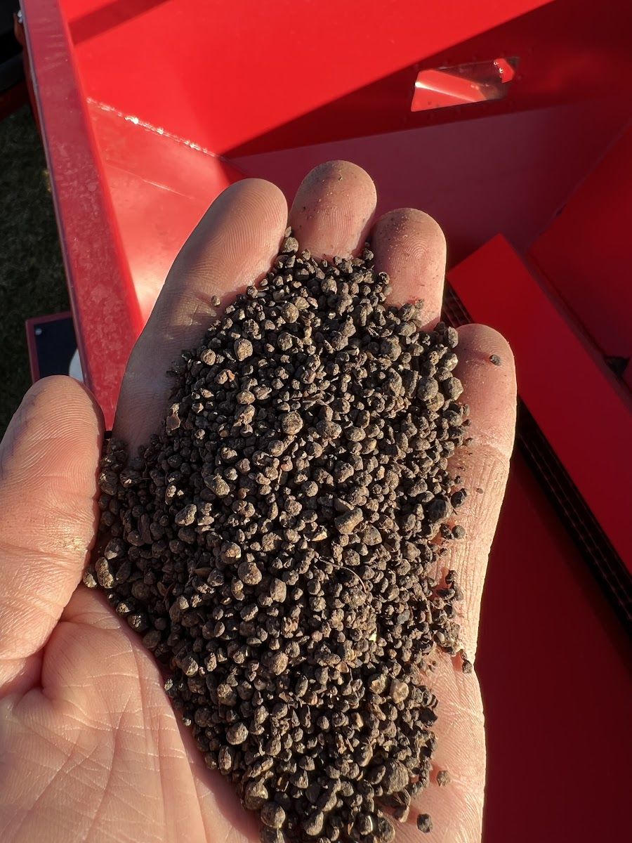 Customer photo review of 4-4-4 Organic Granular Fertilizer with Biology