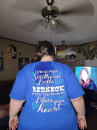 Customer photo review of Redneck - Royal Blue