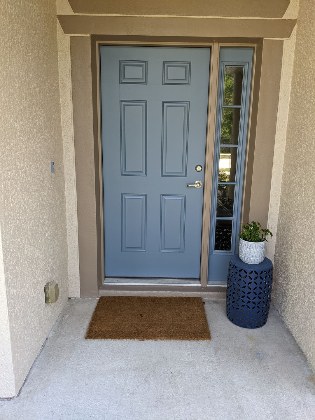 Customer photo review of Clear 5 Lite Glass and Frame Kit (Full Sidelite)