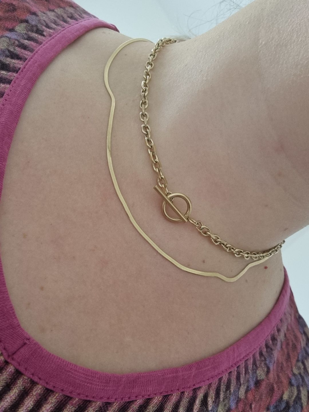 Customer photo review of Fine Essentials Necklace