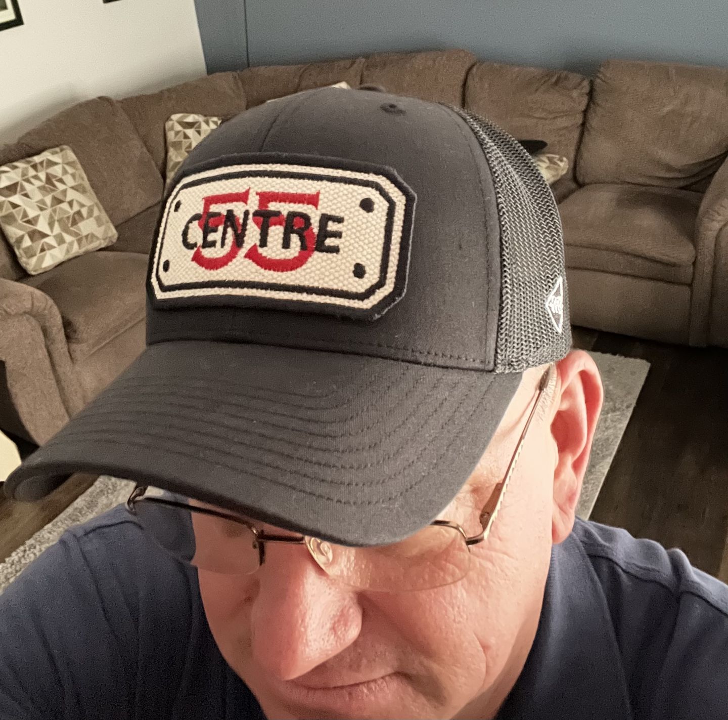 Customer photo review of "LAYOVER DESIGN" with custom back of hat