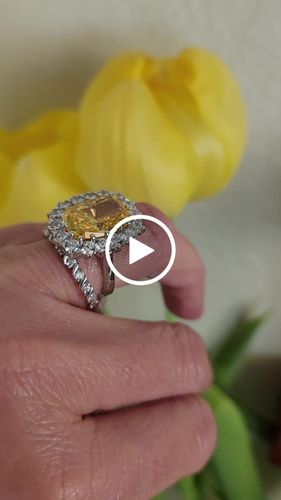 Customer video review of CZ Eternity Ring in Sterling Silver