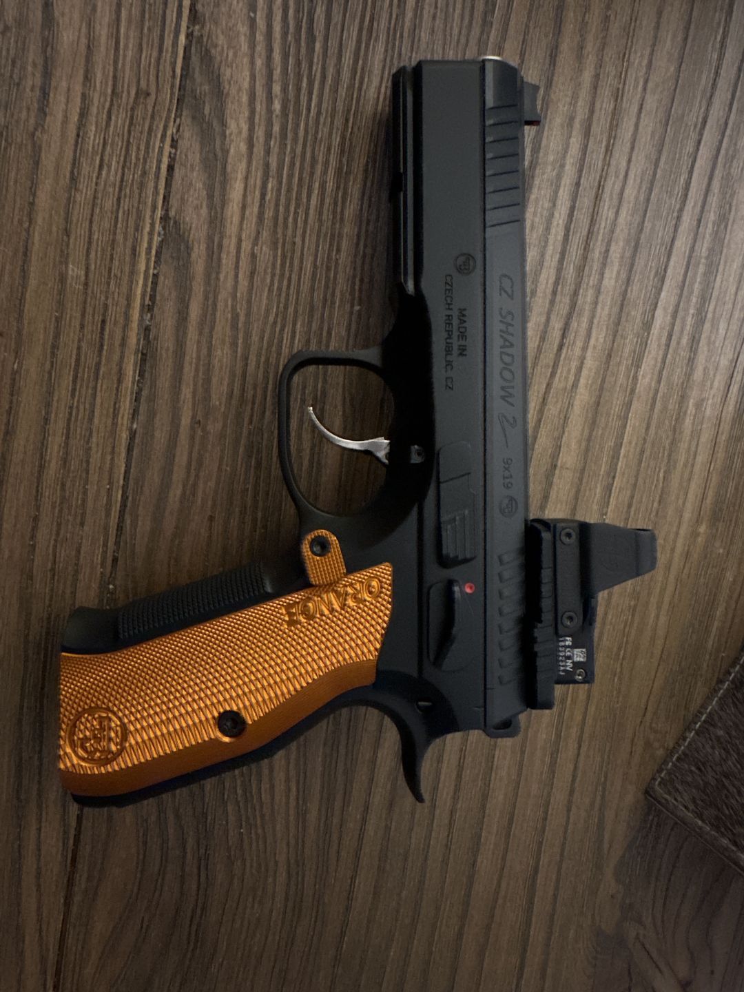 Customer photo review of CZ Shadow 2 | Dovetail Red Dot Optic Mount