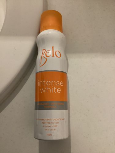 Customer photo review of Belo Intense White Deo Spray 140mL