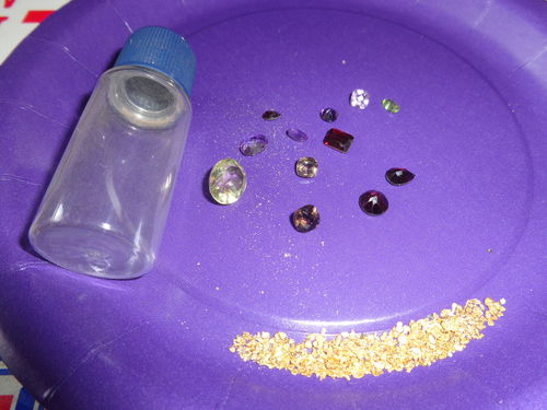 Customer photo review of Jackpot 'GOLD & PRECIOUS GEM' Panning Paydirt – Gold Prospecting Concentrate