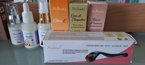 Customer photo review of Pacchetto viso "AVANZATO" 6 prodotti BIO