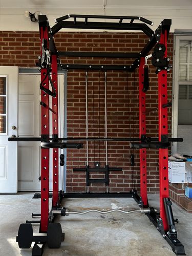 Customer photo review of Major Fitness PLM03 All-In-One Home Gym Power Rack