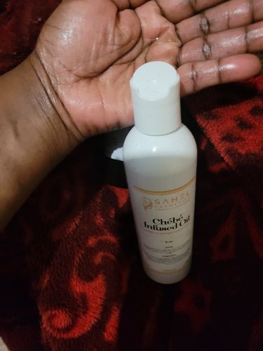 Customer photo review of Chébé Infused Oil