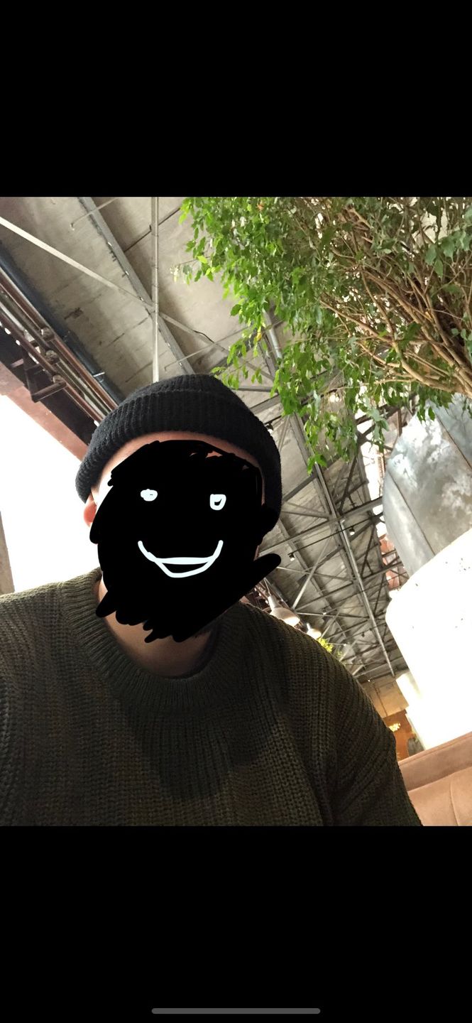 Customer photo review of THE BLANK SWEATER