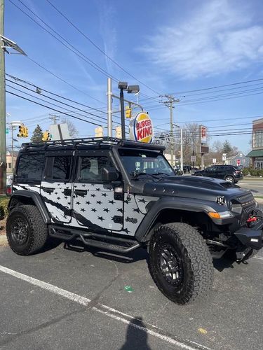 Customer photo review of MEK Removable Trail Armor: JLU