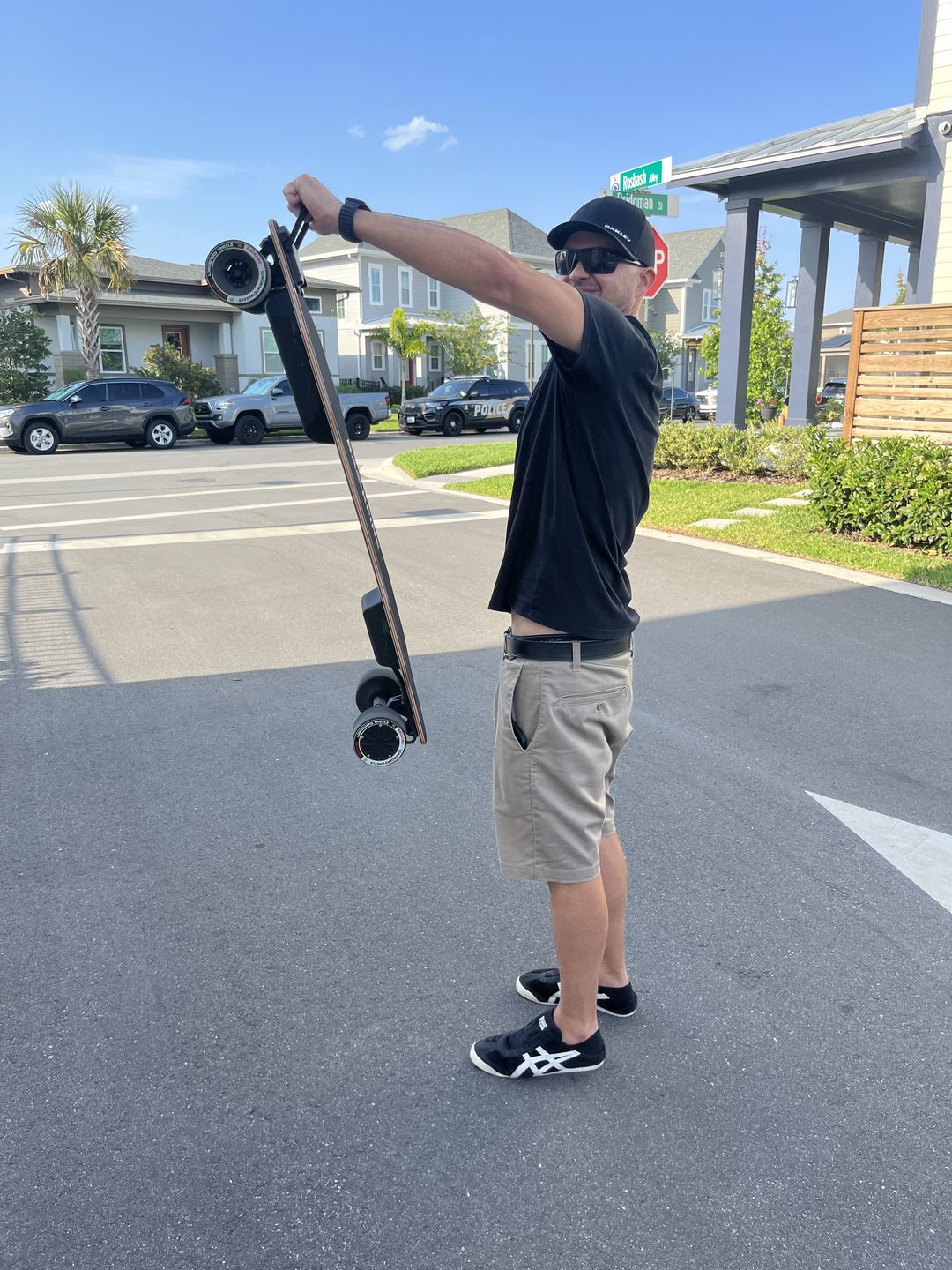 Customer photo review of Handle for Backfire Electric Skateboards & Longboards
