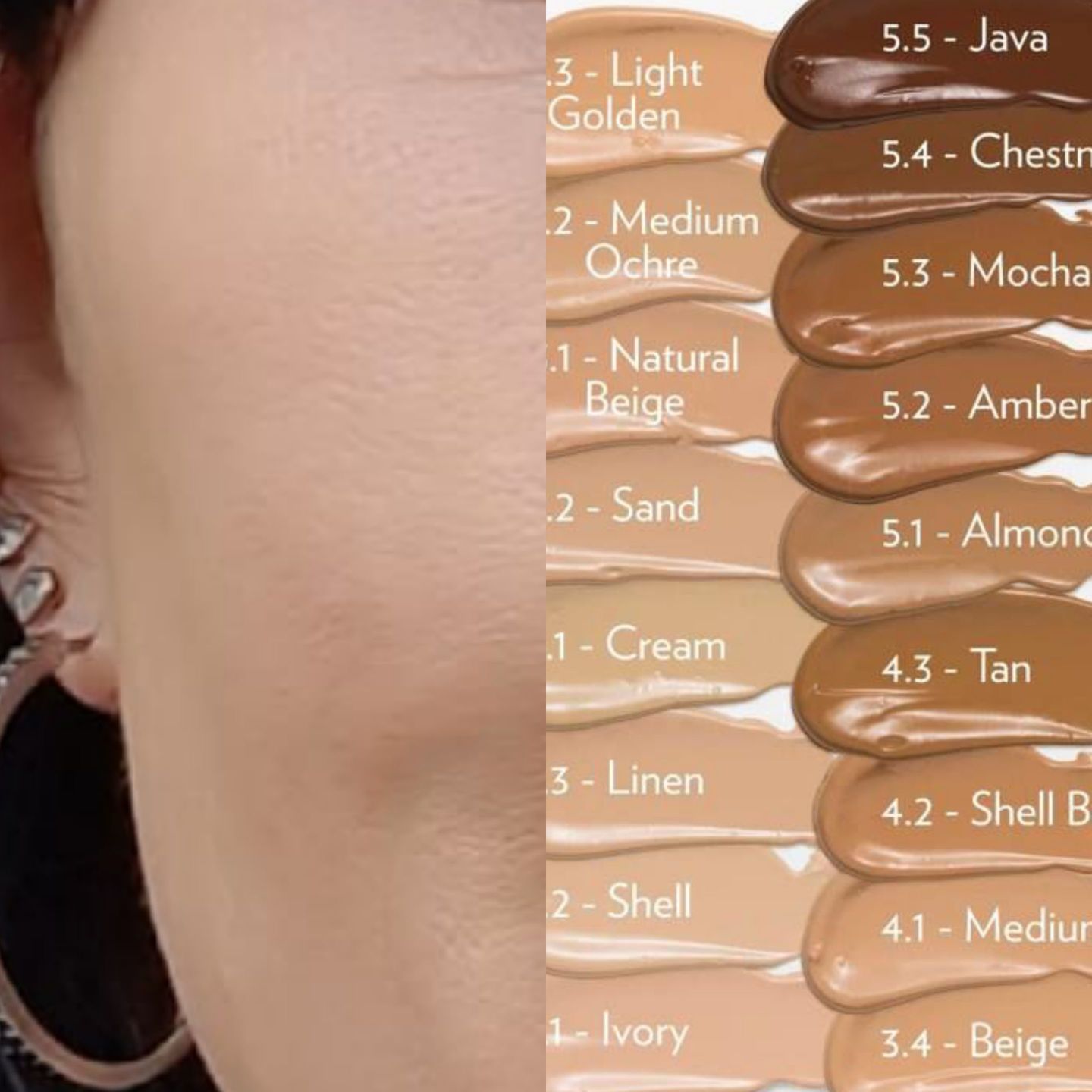 Customer photo review of BB+ Foundation, 17 Farben