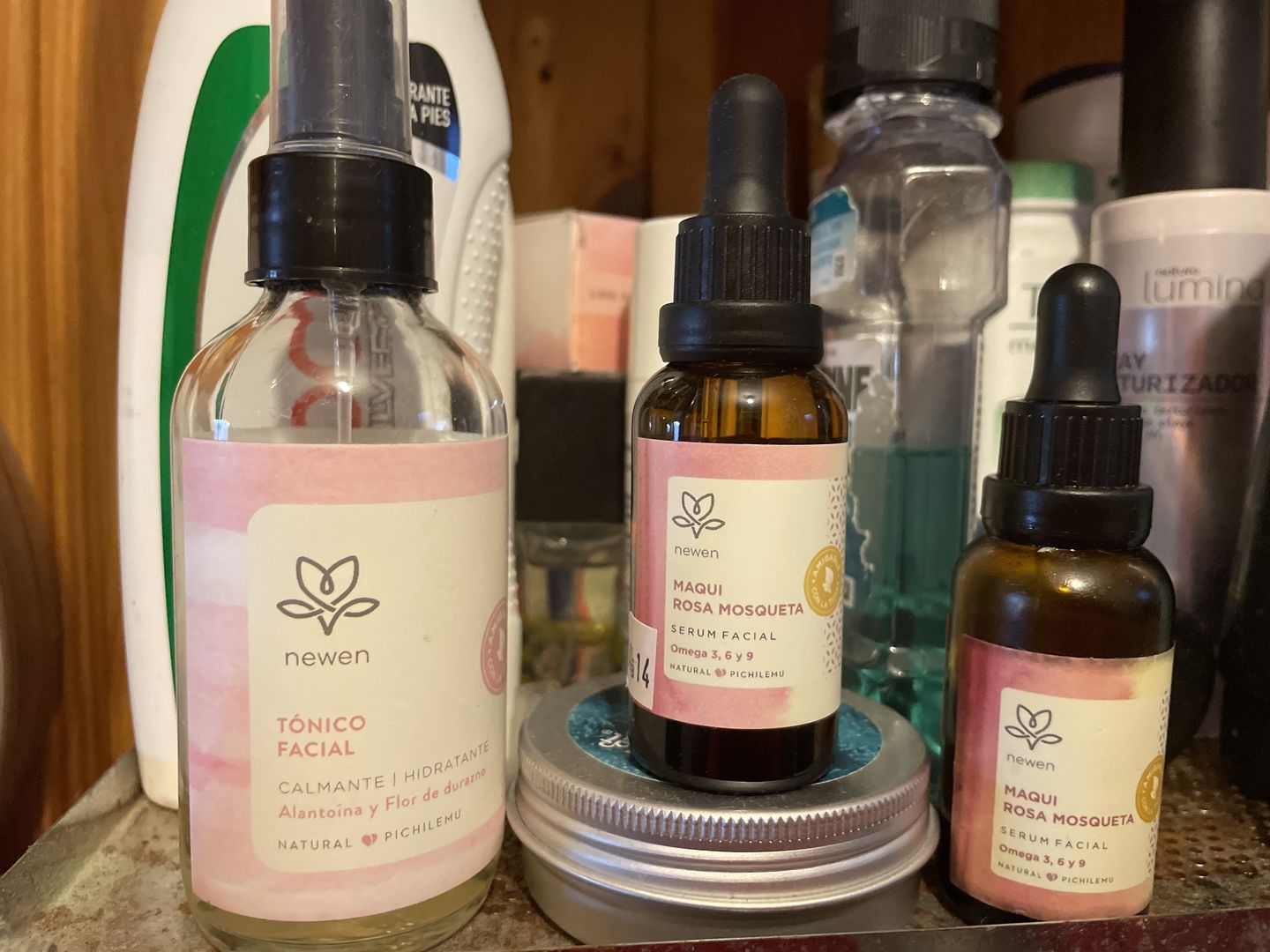 Customer photo review of Serum Facial Regenerador