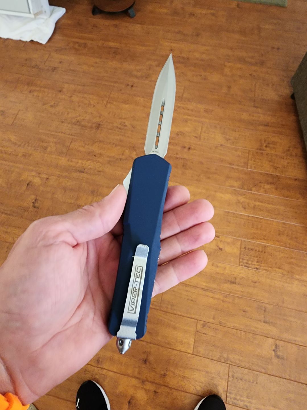 Customer photo review of Blue Ghost D/A OTF (Multiple Blade Styles Available)