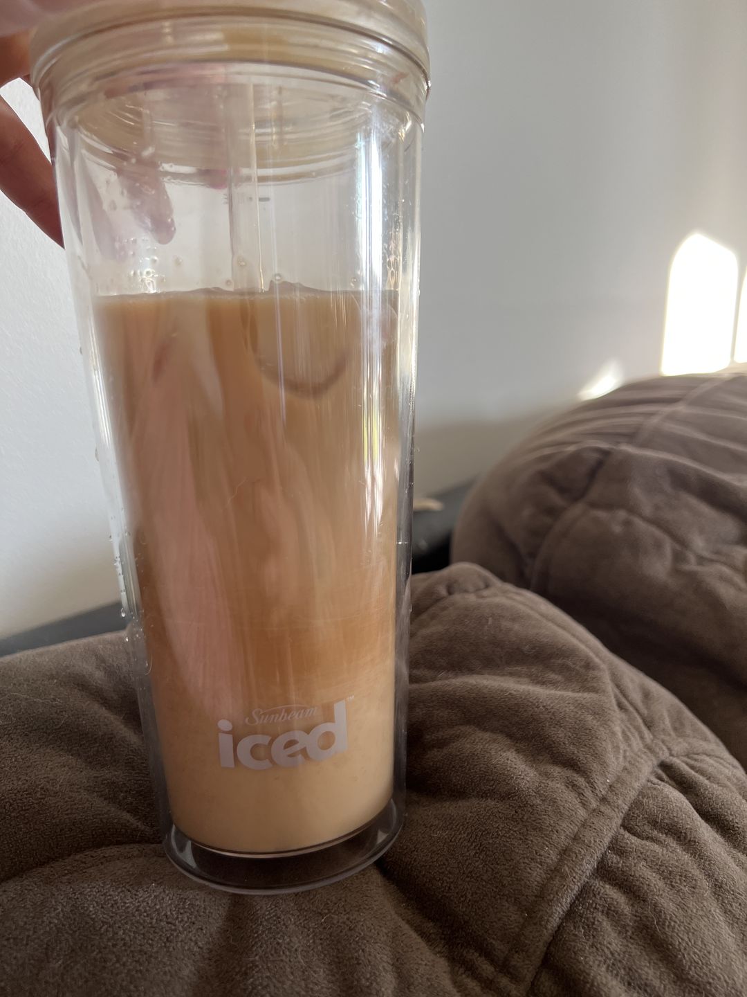 Customer photo review of Vanilla Coffee Syrup