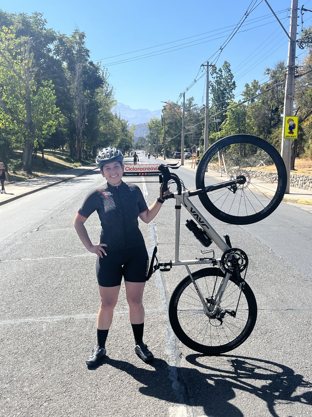 Customer photo review of Calza Starlight short Black W32 Lameda Mujer