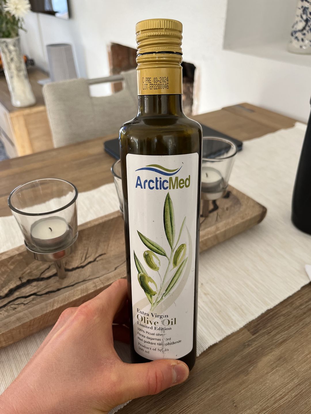 Customer photo review of Extra Virgin Olivolja
