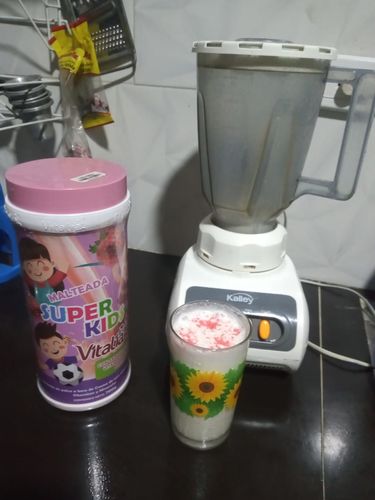 Customer photo review of Malteada Junior Kds Vitaliah-Complemento saludable para alimentación de tus hijos