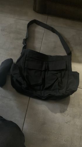 Customer photo review of THE CARGO SHOULDER BAG