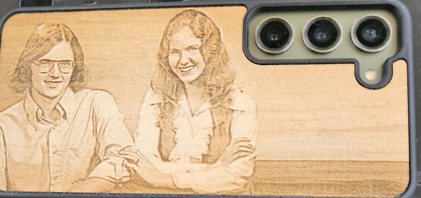 Customer photo review of Custom Photo Samsung Galaxy Case