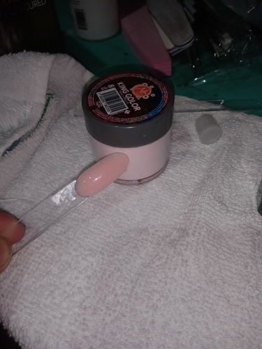 Customer photo review of Acrílico King Color #8 1 oz MC Nails