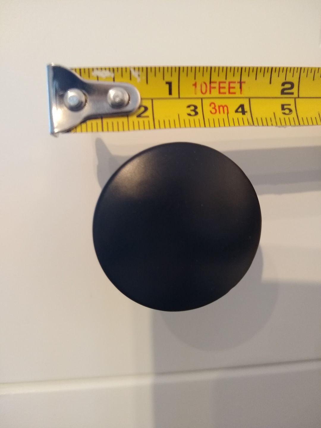 Customer photo review of Classic Cast Iron Cupboard Handles | Black