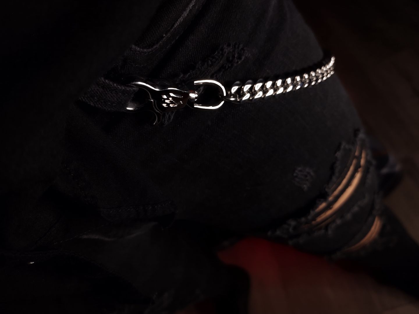 Customer photo review of CUBAN WALLET CHAIN