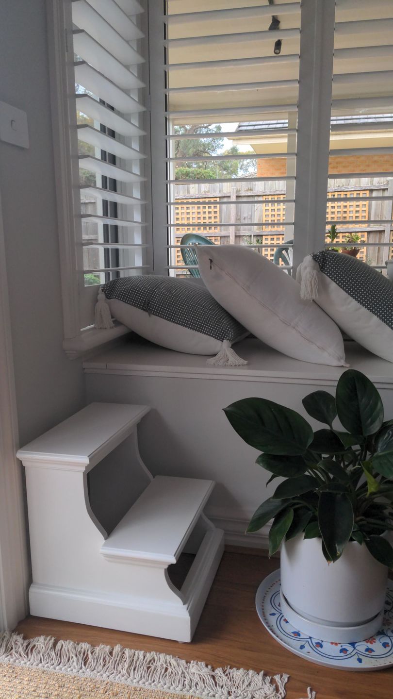 Customer photo review of Halifax Steps - White