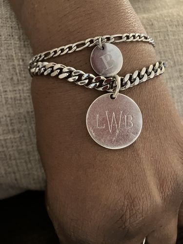 Customer photo review of 6mm Cuban Link Bracelet
