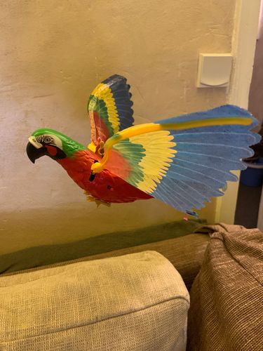 Customer photo review of Interaktiv simulation hængende fuglelegetøj